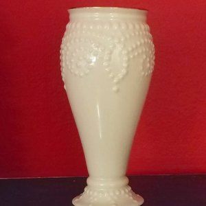 Lenox cream and gold vase